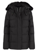 Moose Knuckles Cloud 3 Q Down Jacket With Hood And Fur
