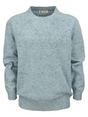 Brunello Cucinelli Crew Neck Sweater In Wool And Cashmere Mix
