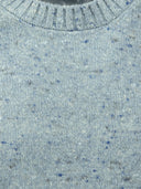 Brunello Cucinelli Crew Neck Sweater In Wool And Cashmere Mix