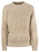 Brunello Cucinelli Wool, Silk And Cashmere Sweater