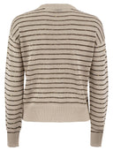 Brunello Cucinelli Dazzling Stripes Cotton Jersey