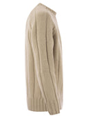 Brunello Cucinelli Flat Ribbed Cashmere Sweater