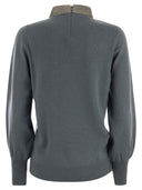 Fabiana Filippi V Neck Miciter con collana