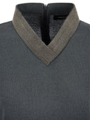 Fabiana Filippi V Neck Miciter con collana