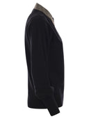 Fabiana Filippi V Neck Miciter con collana