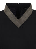 Fabiana Filippi V Neck Miciter con collana