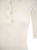 Fabiana Filippi Silk And Cotton Blend Polo Shirt