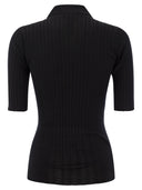 Fabiana Filippi Silk And Cotton Blend Polo Shirt