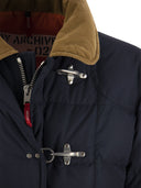 Fay 4 jassen gevoerde jas met fluweel kraag