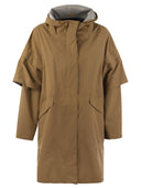 Herno Laminar Mantle With Detachable Sleeves