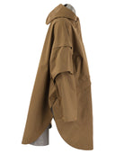 Herno Laminar Mantle With Detachable Sleeves