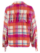 Mc2 Saint Barth Women's Overshirt Jacket With Fringes