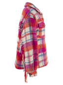 Mc2 Saint Barth Women's Overshirt Jacket With Fringes