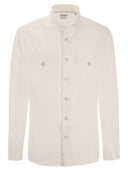 Brunello Cucinelli Easy Fit Cotton Button Down Shirt