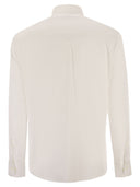 Brunello Cucinelli Easy Fit Cotton Button Down Shirt