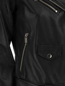 Michael Kors Leather Biker Jacket