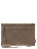 Brunello Cucinelli Suede Envelope Bag