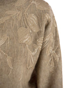 Brunello Cucinelli Mohair, Wool And Silk Sweater With Embroidery