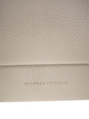 Brunello Cucinelli Leather Cross Body Bag