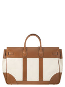Brunello Cucinelli Country Bag in leer en stof