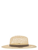Brunello Cucinelli Straw Hat With Precious Band