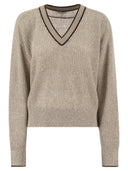 Brunello Cucinelli Active Dazzling Linen Rib Knit
