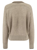 Brunello Cucinelli Active Dazzling Linen Rib Knit