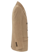 Brunello Cucinelli a doppia giacca del petto con collana