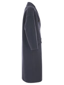 Brunello Cucinelli Wool And Cashmere Double Breasted Coat