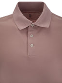 Brunello Cucinelli katoenen trui poloshirt