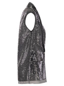 Brunello Cucinelli abbagliante giubbotto da ricamo di seta