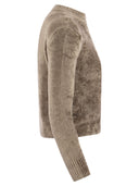 Herno Resort Pullover In Chenille Knit