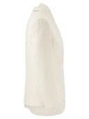 Giacca di miscela di lino Brunello Cucinelli