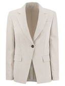 Brunello Cucinelli Cotton And Linen Jacket