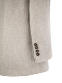 Brunello Cucinelli Lessivé Linen Canvas Jacket