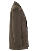 Brunello Cucinelli Cotton Organza Jacket With Jewellery