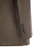 Brunello Cucinelli Cotton Organza Jacket With Jewellery