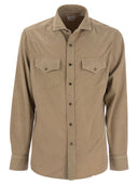 Brunello Cucinelli Easy Fit Corduroy Shirt