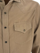 Brunello Cucinelli Easy Fit Corduroy Shirt