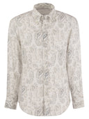 Brunello Cucinelli Slim Fit Button Button Down Shirt