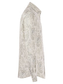 Brunello Cucinelli Slim Fit Button Button Down Shirt