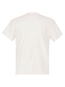 Fay Crew Neck T Shirt With Logo