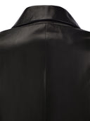 Brunello Cucinelli Nappa Leather Jacket With Jewellery
