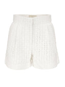 Michael Kors Eyelet Pleated Shorts