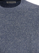 Brunello Cucinelli Crew Neck Sweater In Alpaca Cotton And Wool