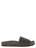 Brunello Cucinelli Precious Lignite Slippers
