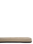 Brunello Cucinelli Nappa Leather Slides With Jewellery