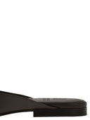 Brunello Cucinelli Soft Nappa Open Flats With Precious Strap