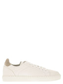Brunello Cucinelli Calfskin Trainers With Grain