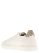 Brunello Cucinelli Calfskin Trainers With Grain